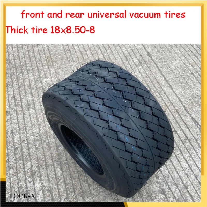 

Electric Vehicle Front And Rear Universal Vacuum Tires Thickened 215/60-8/18X8.50-8 For Citycoco Modified Accessories parts