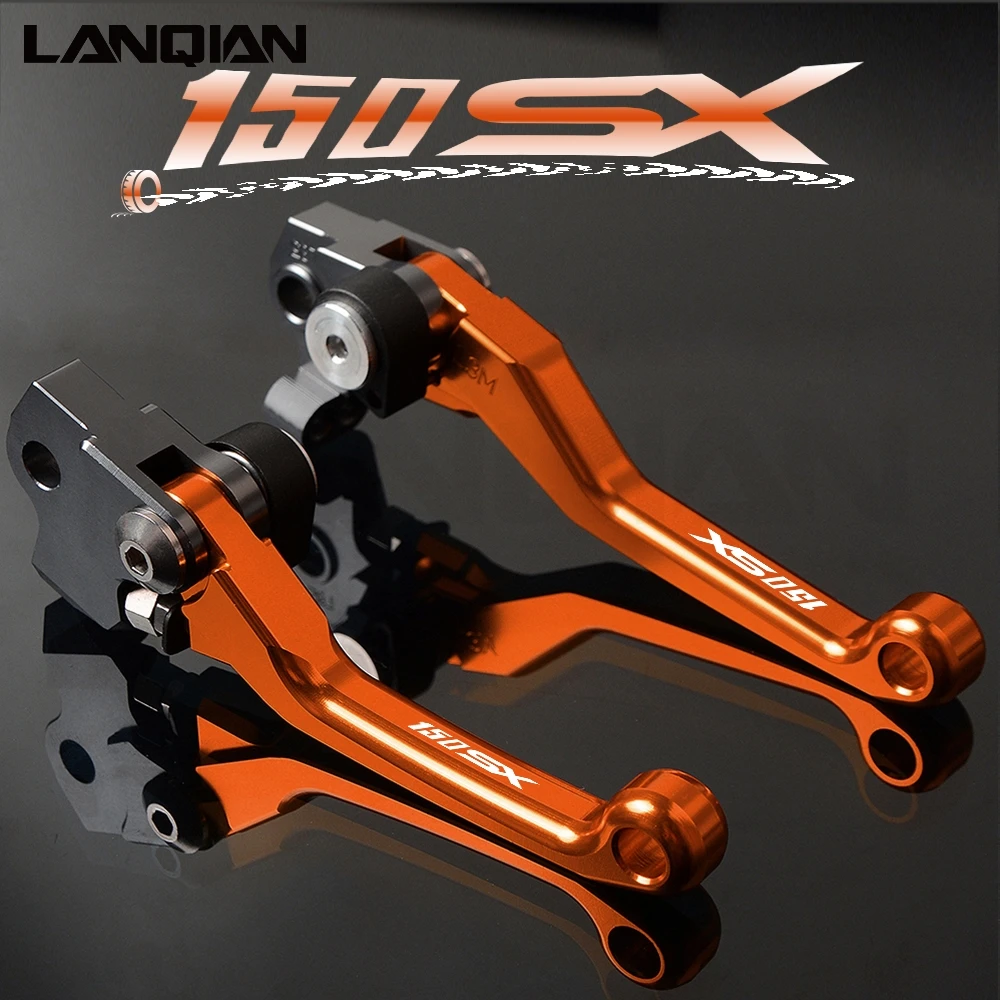 

For 150 SX XC XCW Motorcycle Dirt Pit Bike Motocross Pivot Brake Clutch Levers 150SX 150XC 150XCW 2009-2018 2015 2016 2017