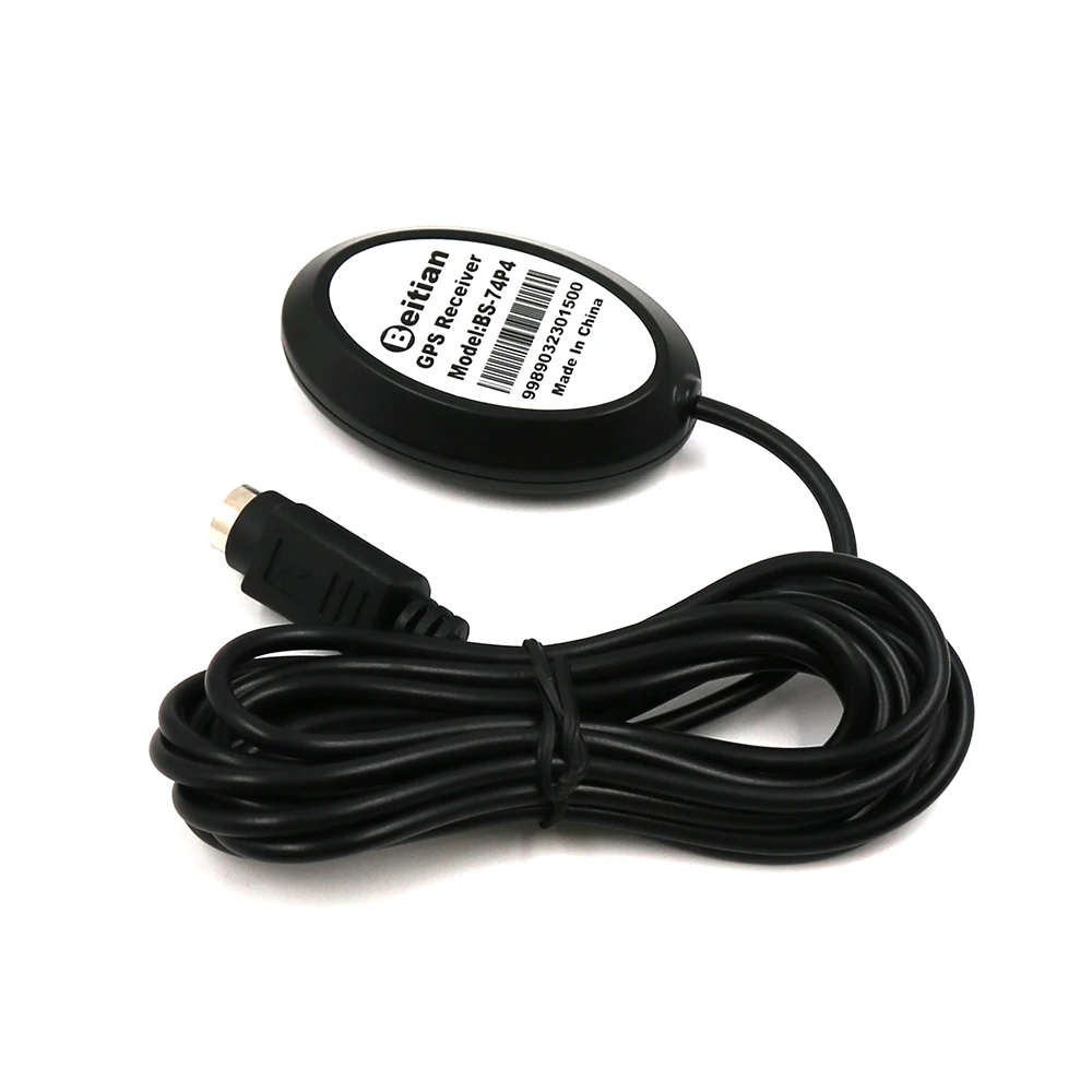 BEITIAN 3 6 V 5 0 RS 232 уровень 4800bps 4M Flash PS2 гнездовой разъем GPS приемник BS 74P4|Приемник и