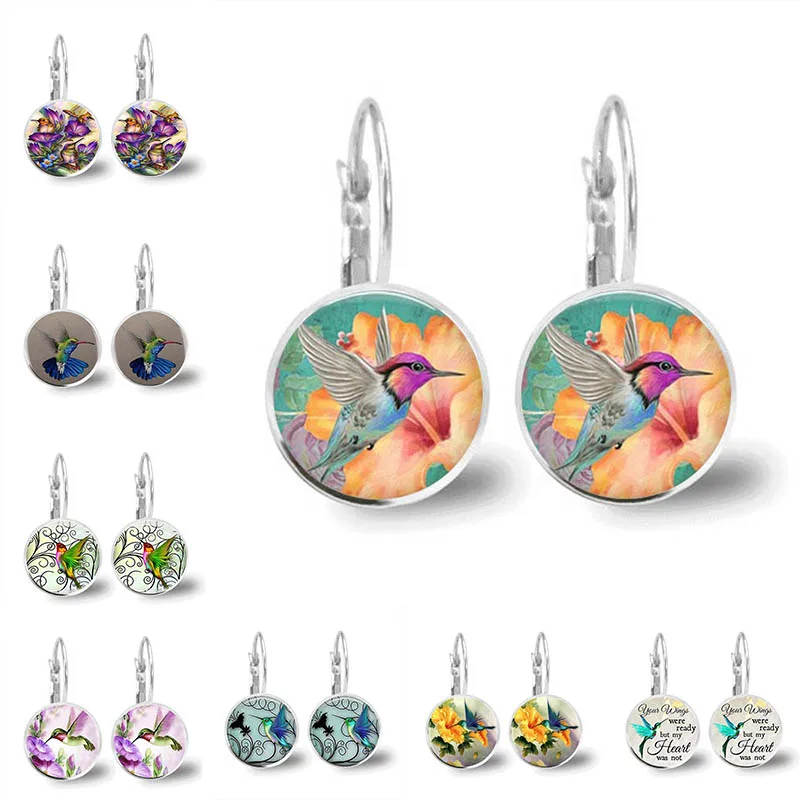 Женские винтажные серьги-гвоздики в виде птиц | Украшения и аксессуары