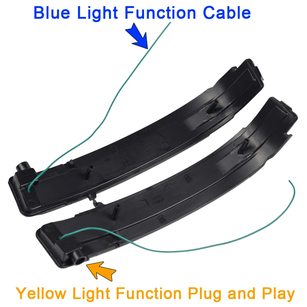 Светодиодный Боковой зеркальный динамический поворотный сигнал