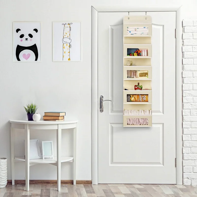 Органайзер Hangerlink на дверь с 5 большими карманами прозрачные окна Настенное