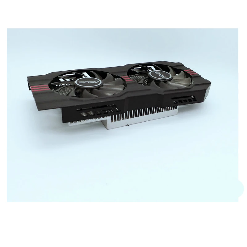 4pin для ASUS GTX750Ti GTX650 630 550 двойной вентилятор Радиатор интеграция DIY
