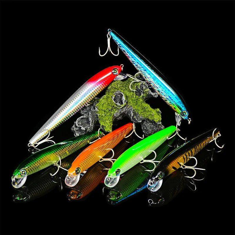

1 PCS Fishing Lure 17.5cm 29g Crankbait Minnow Hard Bait Crankbait Peche Bass Trolling Fishing Tackle 3D Eyes Artificial Baits