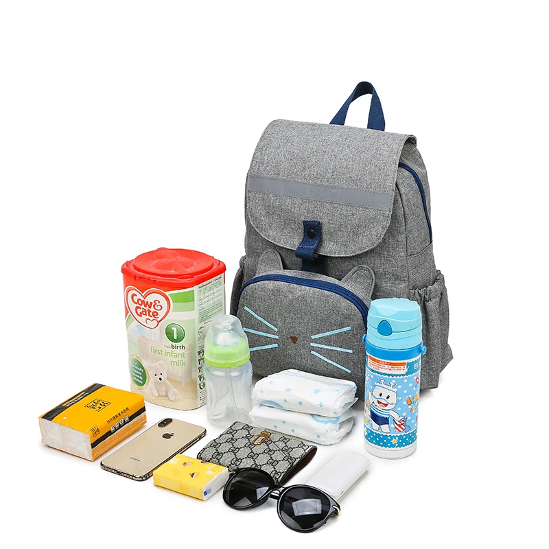 Детские сумки для подгузников рюкзак многофункциональная сумка мам модный