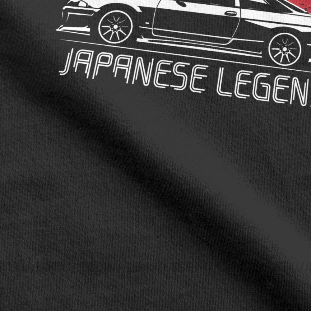 Skyline GTR футболка R33 японские автомобили спортивный автомобиль двигатель модные