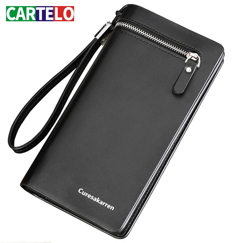 CARTELO Для мужчин маленькие сумки из натуральной кожи Повседневный кошелёк с
