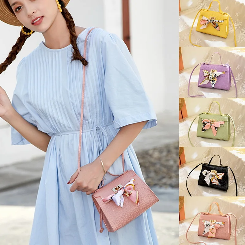 

New Ladies Bags Fashion Shoulder Bag PU Fashion Diagonal Design Crossbody Bags Small Square Bag Mobile Phone Coin Purse 2021