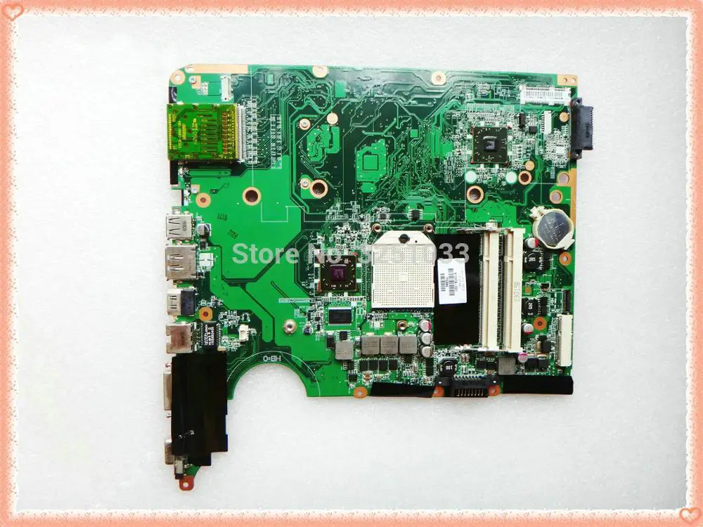 Материнская плата 570379-001 для HP DV6 ноутбука PAVILON ПК DV6-1000 протестирована DDR2 100% |
