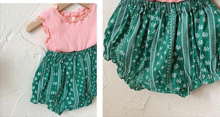 

New baby cute triangle shorts in summer baby girl shorts