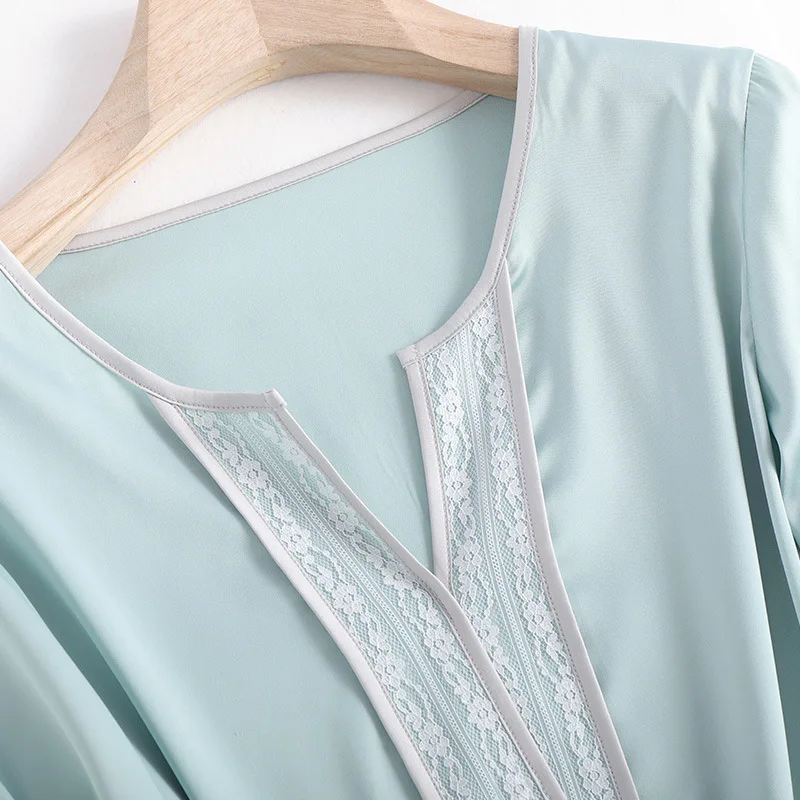 

Summer Simulation Silk Nursing Sleepwear Pijamas Women Pijama Satin Pajamas Pajama Set Pj Sets For Women Shorts Pants