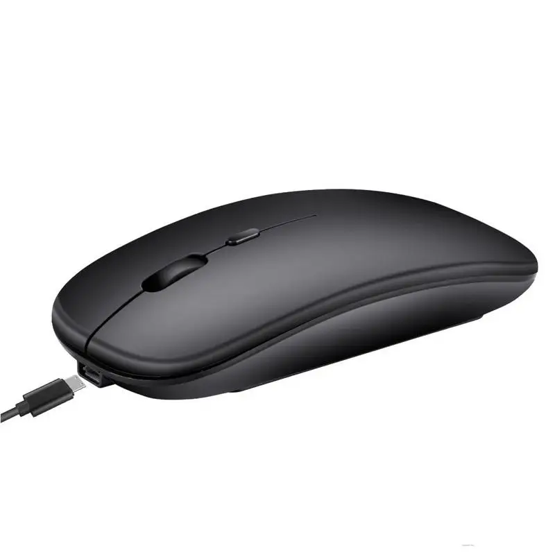 

2.4G Bluetooth Dual-Mode Business Office Home Wireless Mouse Ultra-Thin Mini Charging Wireless Silent Mouse