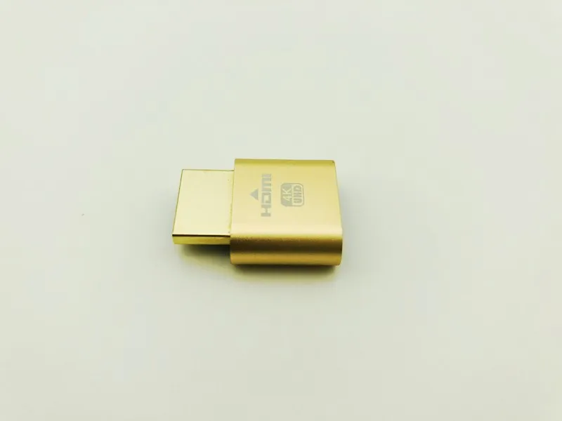 Vga-адаптер для виртуального дисплея HDMI 1 4 DDC EDID пустышка штепсельная вилка