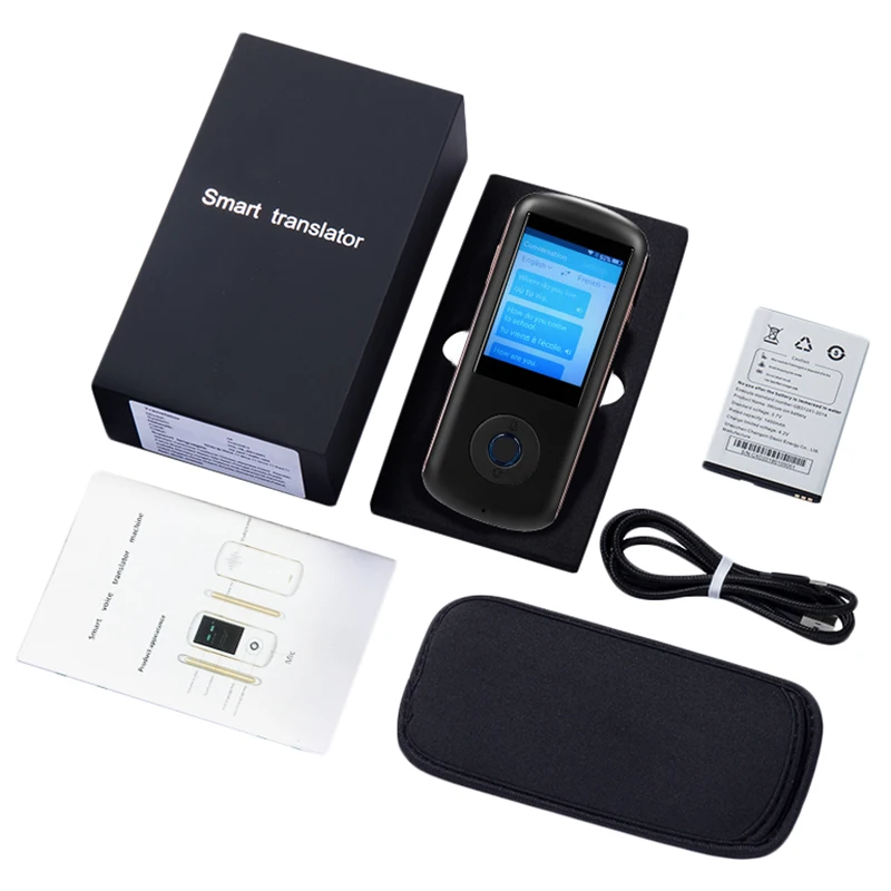 Ams умное устройство для переводчика голосовых языков двусторонняя иностранная