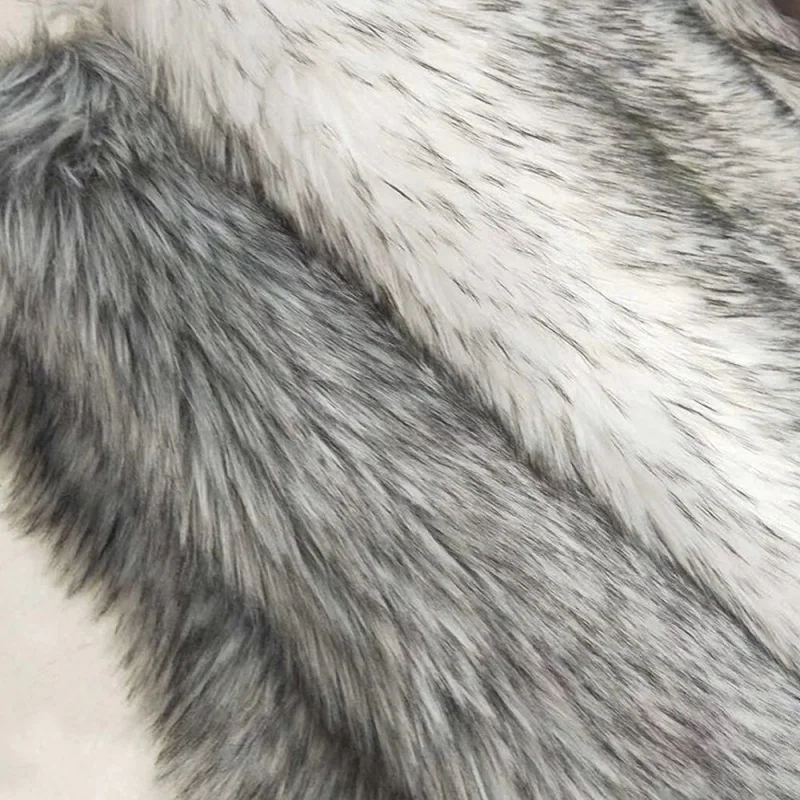 Окрашенный искусственный мех длинная плюшевая ткань сделай сам лоскутные