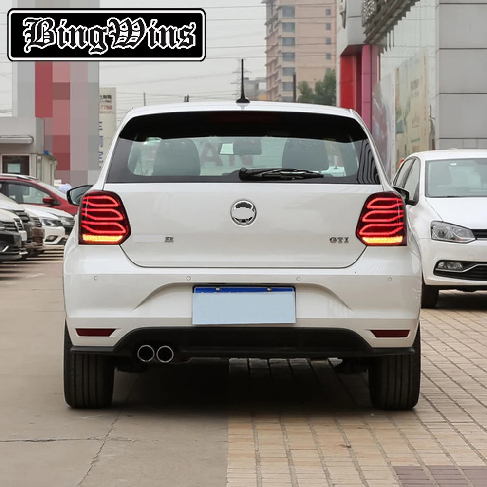 

Car style For 11-17 Volkswagen New Polo tail lamp assembly led streamer steering tail lamp