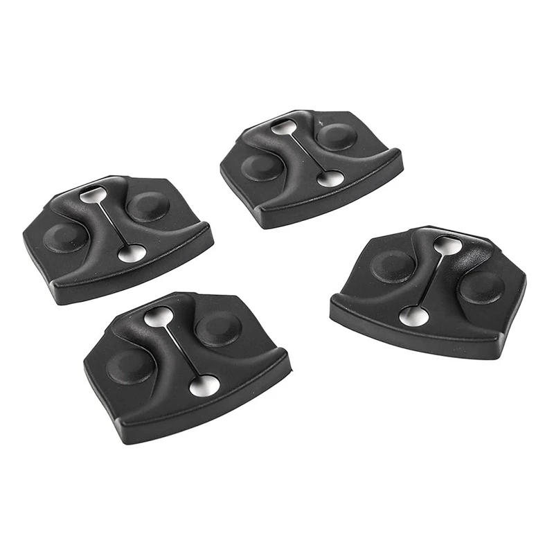 

Car Door Lock Cover Door Hinge Antirust ABS Cover for Ford F150 F-150 2015 2016 2017 2018 2019 2020 Black 4PCS