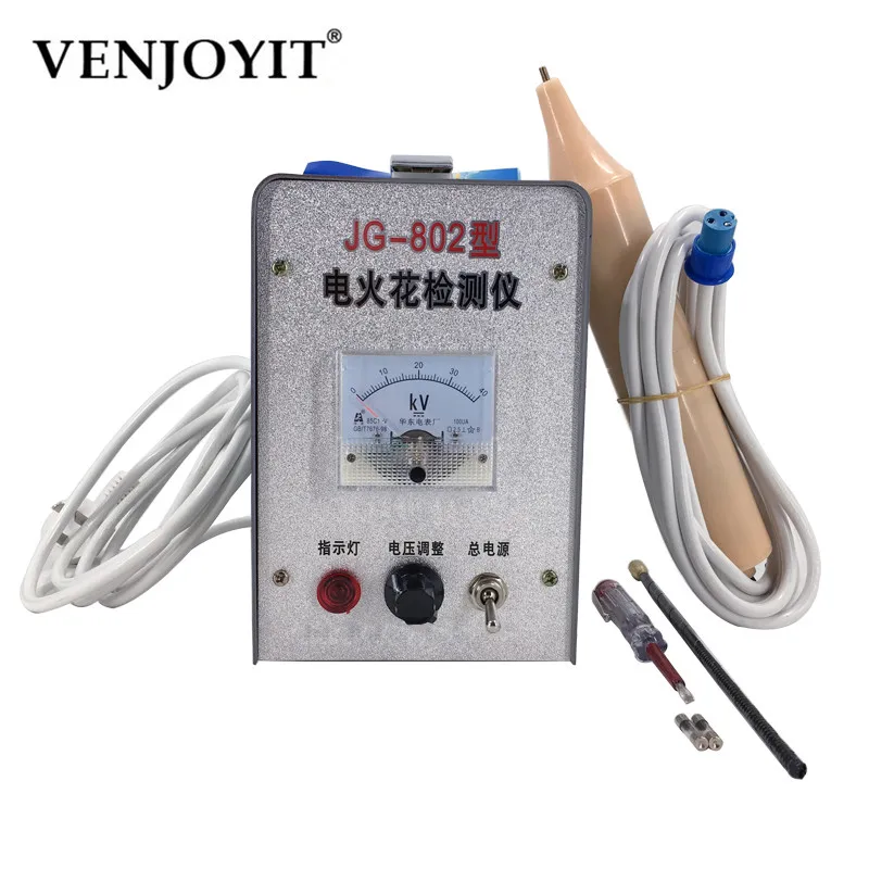 

Electric spark detector JG-802 anticorrosive engineering pipeline fluorine valve electric spark leak detector pinhole tester