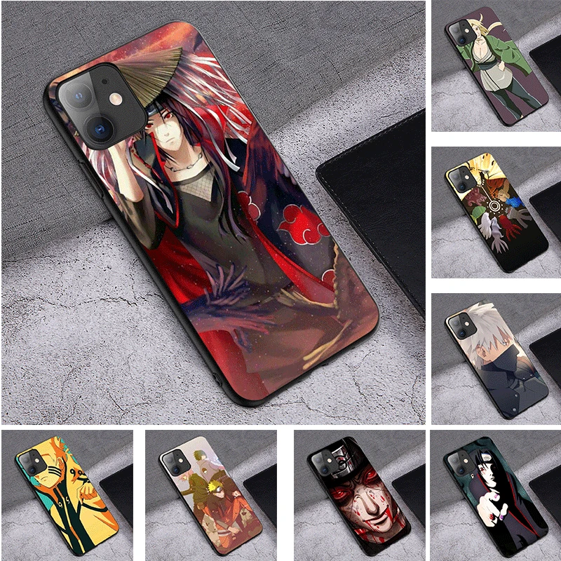 Аниме Наруто ТПУ мобильный чехол для телефона iPhone 11 Pro X XR XS Max 6 6s 7 8 Plus 5 5S SE защитный