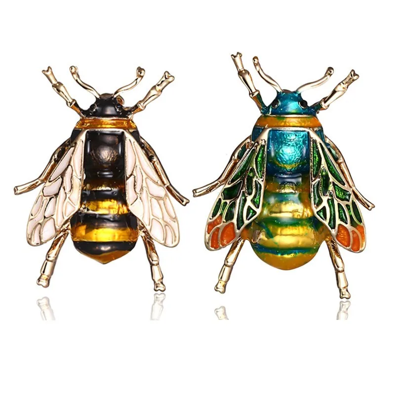 

Fashion personality creative oil bee Brooch popular retro accessory pin