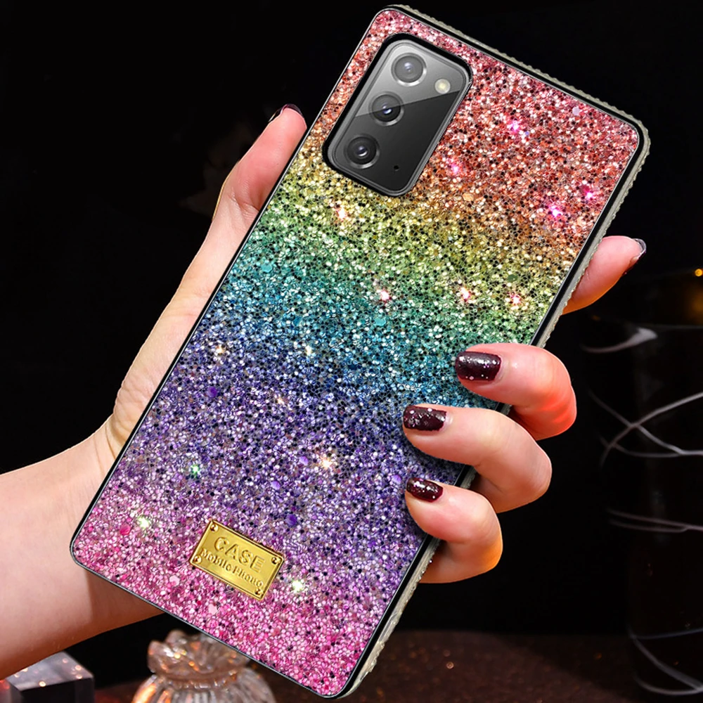 Роскошный блестящий чехол со стразами для телефона Samsung Galaxy S20 FE S10 S21 Plus Note 20 Ultra 10