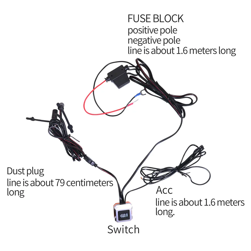 

12V Lntelligent Temperature Control Third Gear Heated Grips Inserts Handlebar Hand Warmers For Universal Grip ATV Motorcycle