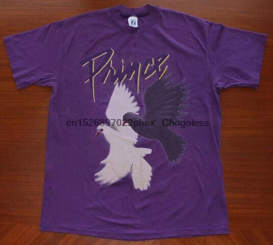 Редкая футболка Vtg PRINCE Revolution Tour 1984 1985 фиолетовая