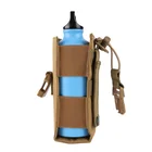 Уличная тактическая сумка для бутылки с водой с системой Молле, военная модель, кобура, дорожная сумка для чайника, спортивная сумка