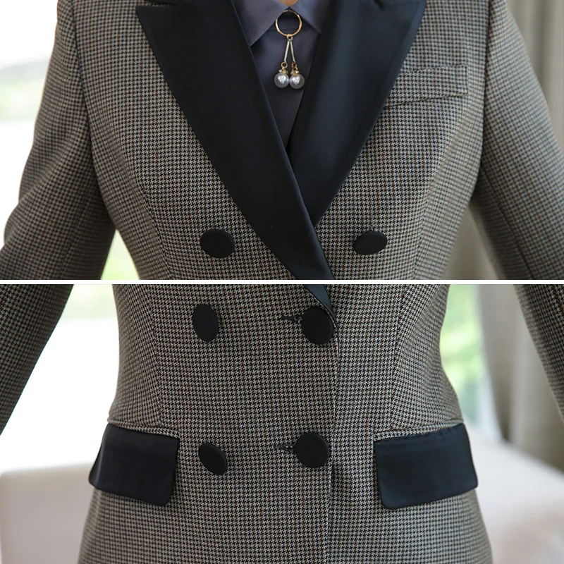 Lenshin высококачественный комплект из 2 предметов с рисунком гусиные лапки