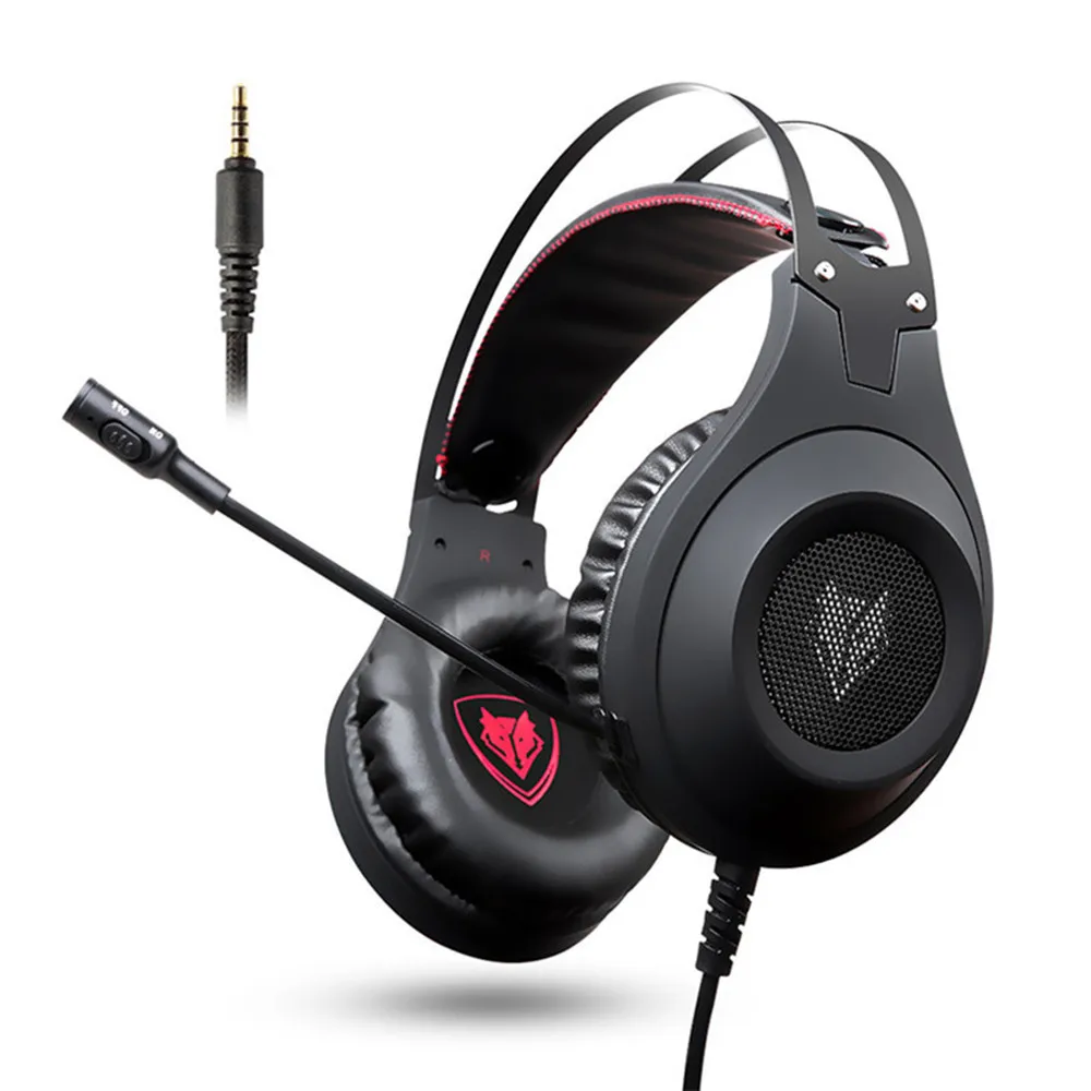 NUBWO N2 Gaming Headset Casque 3.5mm PC Wired Stereo Headphones with Mic for Laptop/PS4/Xbox One | Earphones &amp