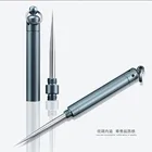 Титановая зубочистка для повседневного использования на открытом воздухе, Мультитул, портативный мини-Мультитул для бутылок, игла-вилка для фруктов, многофункциональный инструмент для кемпинга и пикника