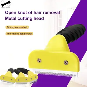 Товары для домашних животных, расческа для собак, нож для ухода за волосами, расческа для удаления волос, инструменты для ухода за домашними животными, расческа для кошек и собак