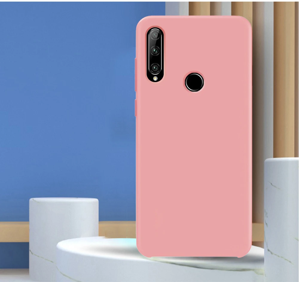 Для huawei P30 Lite чехол из настоящего мягкого жидкого силикона чехол для huawei P20 Lite P30 Pro Защитный матовый чехол