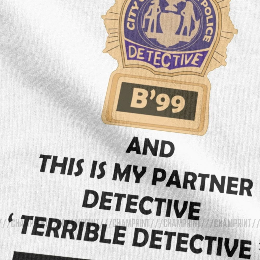 Мужская футболка с надписью I'm Detective Right All Time Бруклин 99 девять Джек Перальта