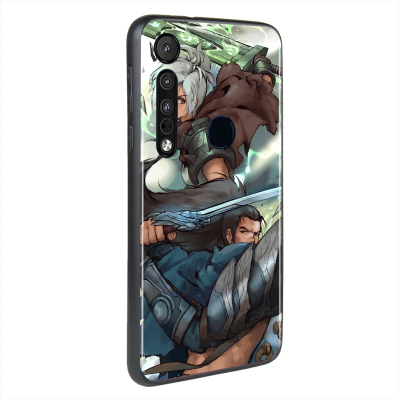 

Cool Hero Yasuo Yone Sword For Motorola G9 G8 G Stylus Power One Fusion Hyper Edge E7 E6 5G Plus Play Lite Phone Case