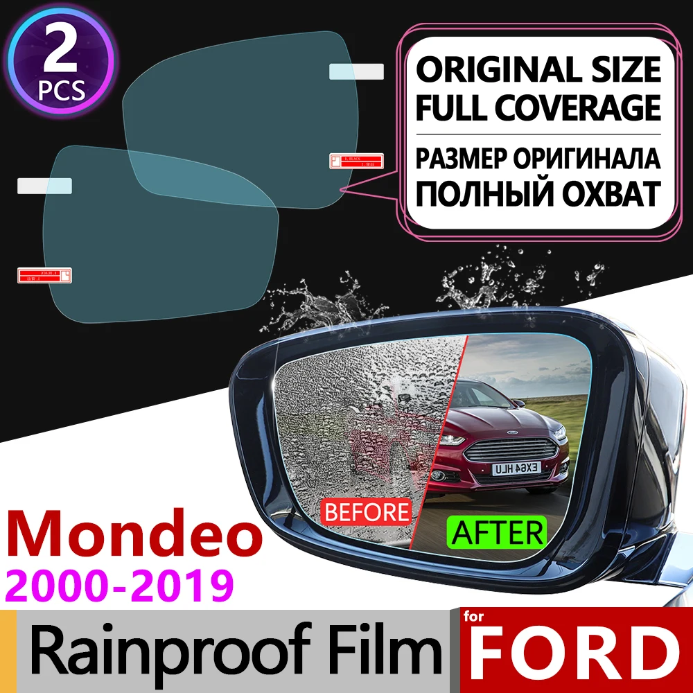 Для Ford Mondeo mk3 mk4 mk5 2000~ полное покрытие противотуманная пленка зеркало заднего вида аксессуары Fusion 2004 2006 2008 2010