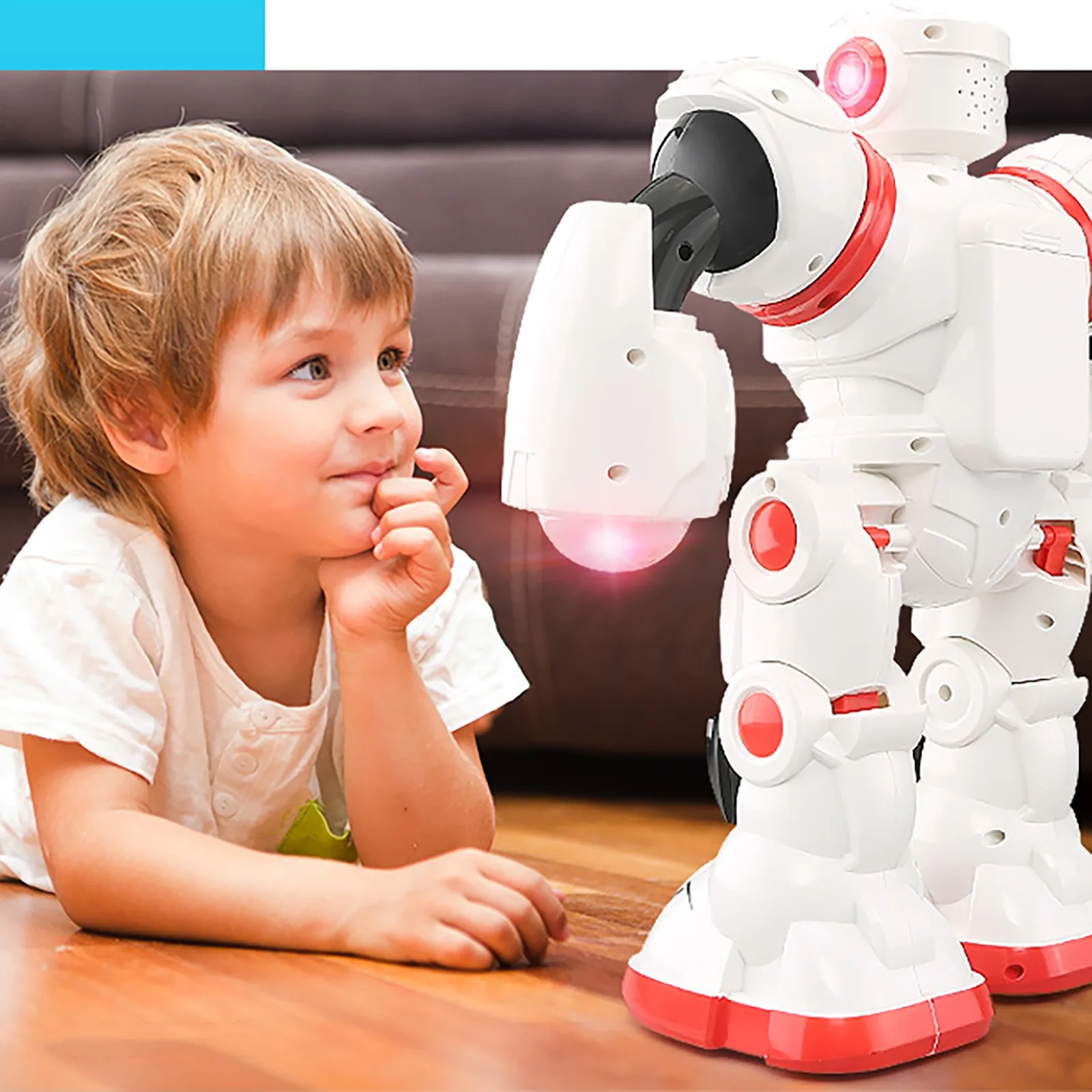 Jjr/c K1 Programmable Remote Control Intelligent Early Education Robot 35cm Singing Dancing Walking Rc Child Interactive | Игрушки и