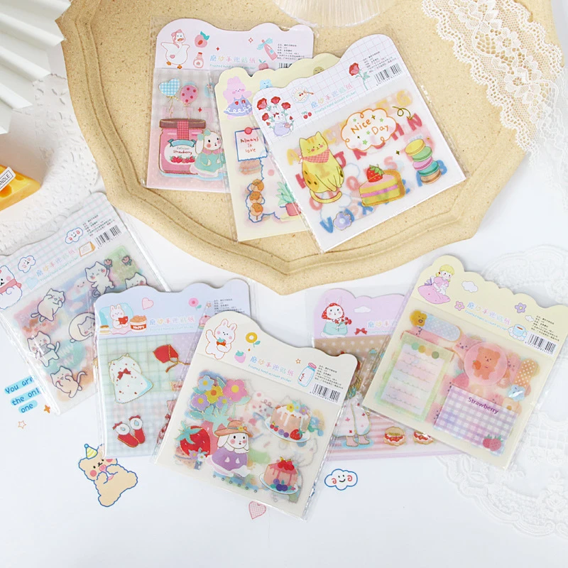 

Cute Decorative Stickers Scrapbooking Stick Label Diary Journal Stickers Stationery Album Stickers