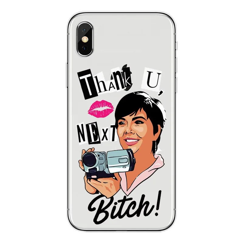 Thank U Next seguinte Ariana grande caso de telefone para o iphone X XR XS Max 8 7 6 Plus 5 Borda casos Мягкий ТПУ | Мобильные