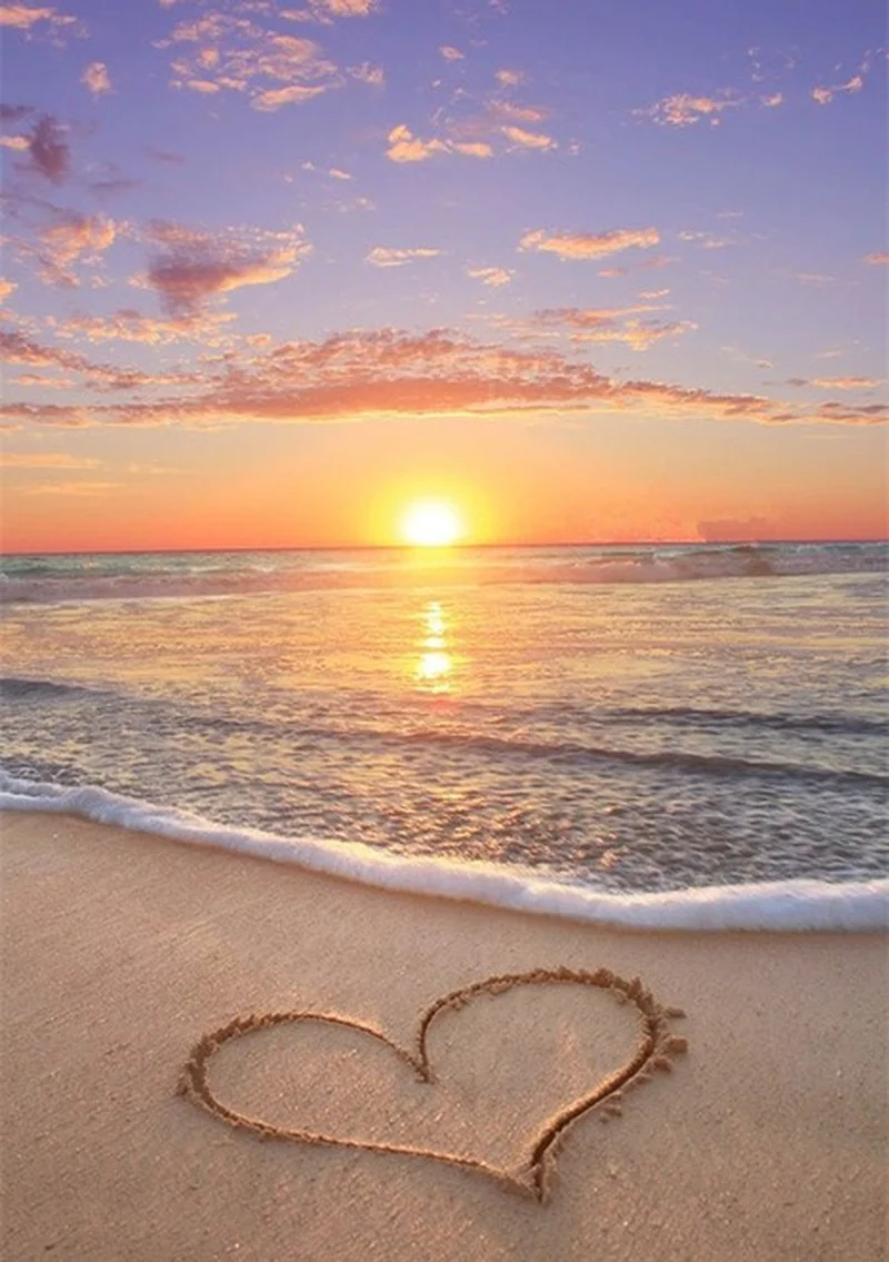 

5D DIY Diamond Painting Landscape Sunset Kit Full Drill Square Embroidery Mosaic Art Picture of Rhinestones Gift Home Decoration