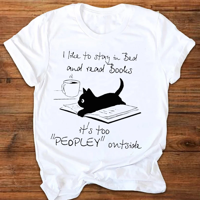 Женская футболка с графическим рисунком кота Милая Геометрическая модная одежда