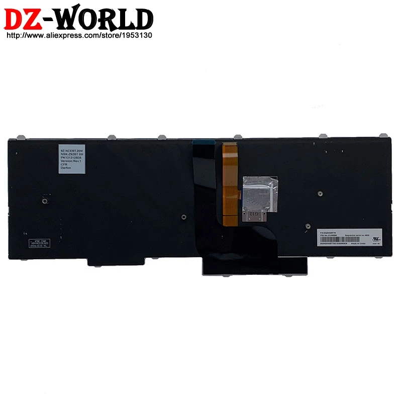 new original cfr canadian french backlit keyboard for lenovo thinkpad p51 p71 laptop 01hw284 01hw202 free global shipping