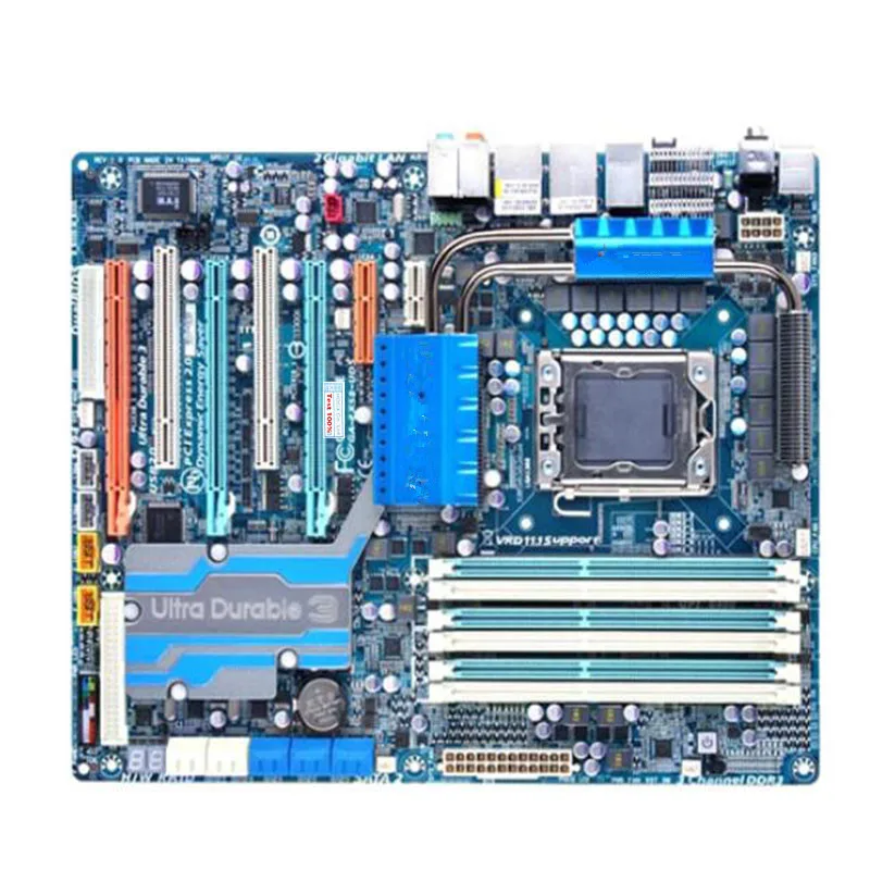 Для Gigabyte GA-EX58-UD5 компьютера USB2.0 материнская плата LGA 1366 DDR3 X58 настольная |