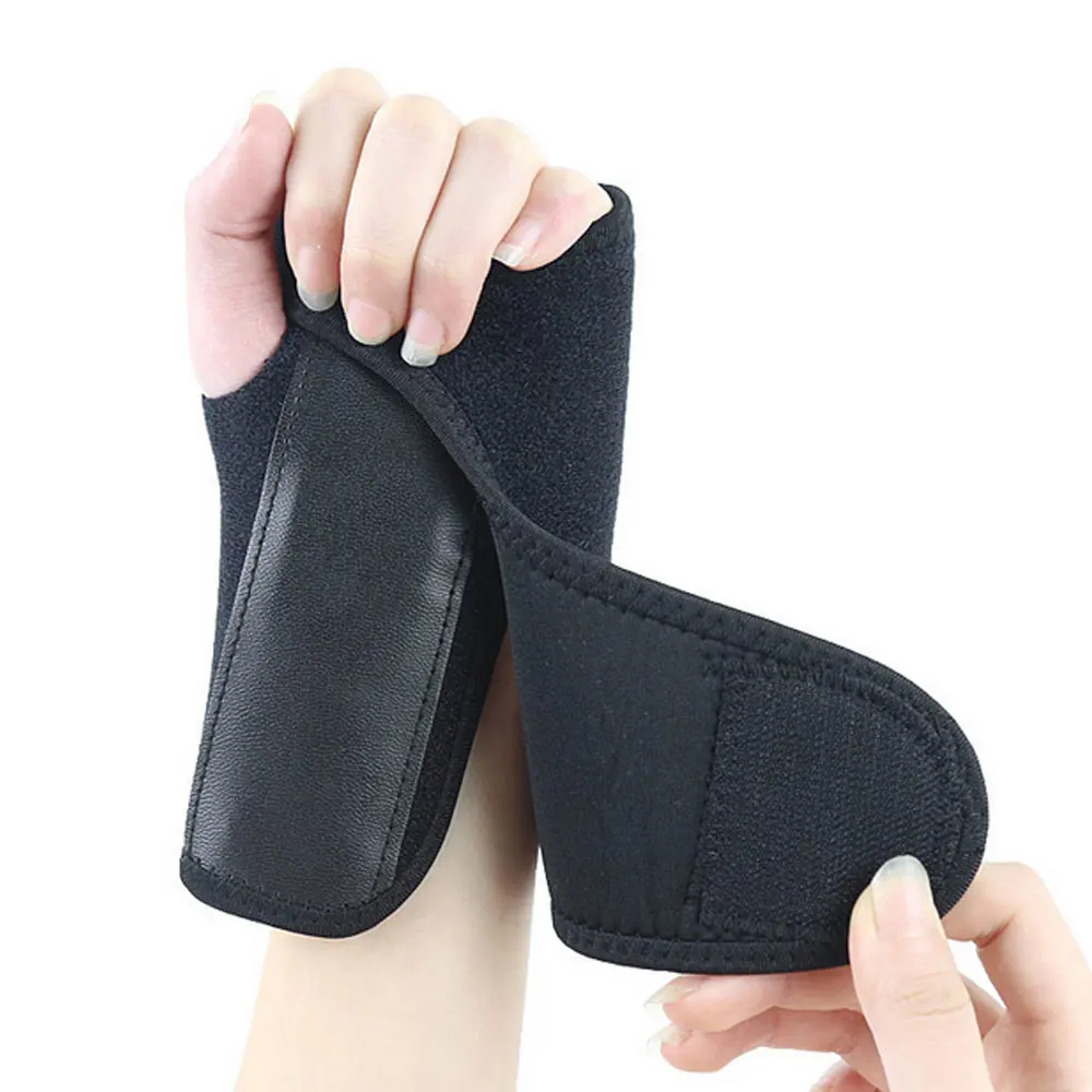 1pc Useful Splint Sprains Arthritis Band Belt Carpal Tunnel Hand Wrist Support Brace Solid Left and Right | Спорт и развлечения