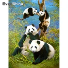 EverShine алмазная живопись, квадратные животные, вышивка крестиком, Алмазная мозаика картина 