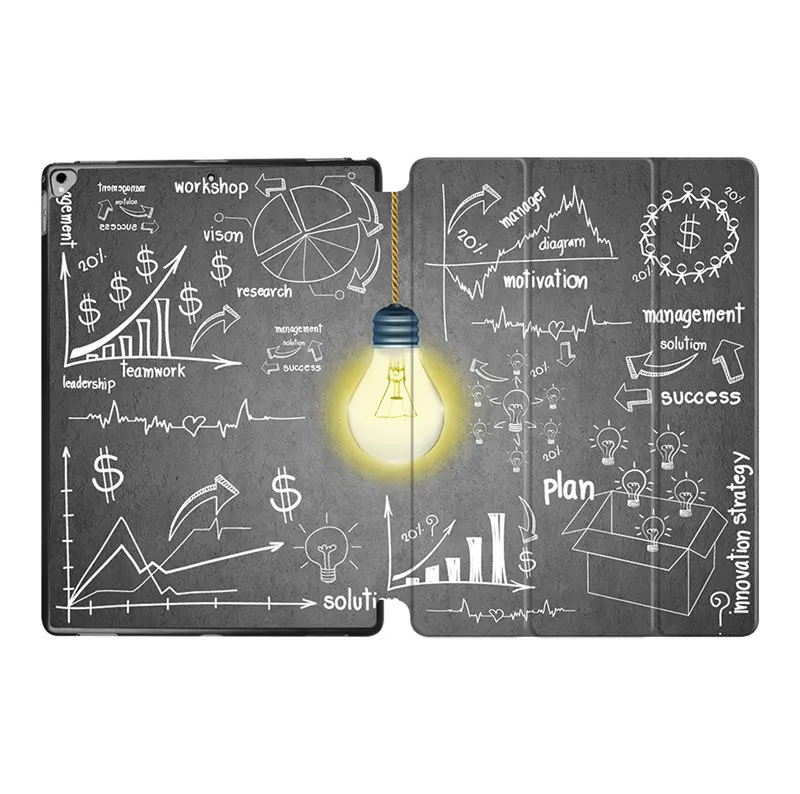 MTT Smart Cover Чехол для iPad Pro 12,9 дюйма версия Авто Режим сна/пробуждения ультра-тонкий из искусственной кожи флип-чехол для планшета Funda - Цвет: IP03