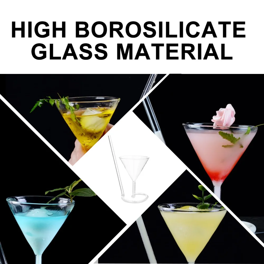 1 шт. чашка для вина креативная Модная Портативная соломенная стеклянная чашки