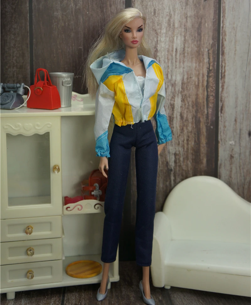 

30cm Dolls Clothes Multi-Joints Doll Clothes Doll Clothing Casual wave6 gift for girl wave3