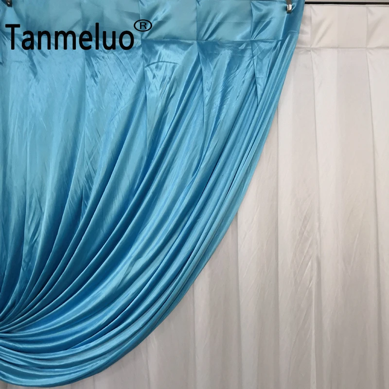 2 м x новый дизайн Свадебный фон занавеска С тампонами для продажи вечерние