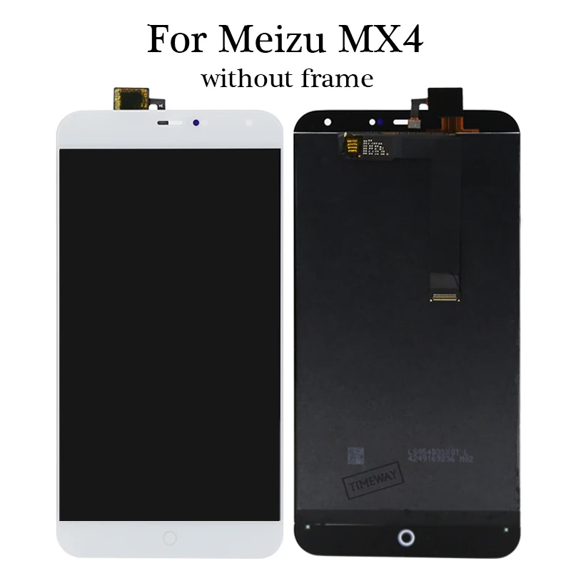 ЖК-дисплей для Meizu MX4 кодирующий преобразователь сенсорного экрана в сборе Digiziter